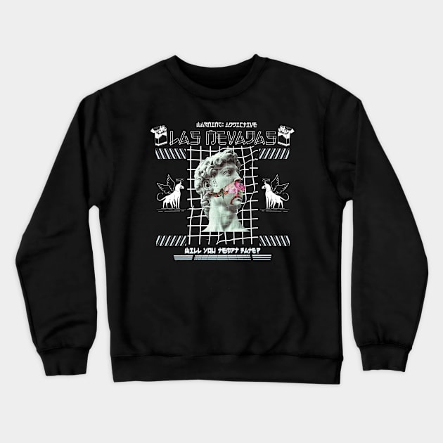 Las Nevadas Crewneck Sweatshirt by Wyyrmwood